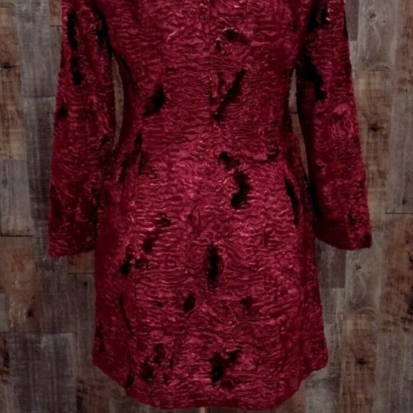 NWT WHITE HOUSE BLACK MARKET FAUX PERSIAN LAMB WOMENS COAT SZ XS PETITE $298 NEW - Picture 4 of 7